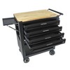 NicBex 4-Drawer Rolling Tool Chest Mobile Tool Cart with Wheels and Wood Top for Garage and Warehouse - 3 of 4