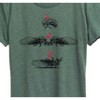 Women's - Instant Message - Cicada Sleep Love Die Short Sleeve Graphic T-Shirt - 2 of 4