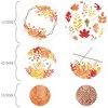 Big Dot of Happiness Fall Foliage - Autumn Leaves Party Giant Circle Confetti - Party Decorations - Large Confetti 27 Count - 2 of 4