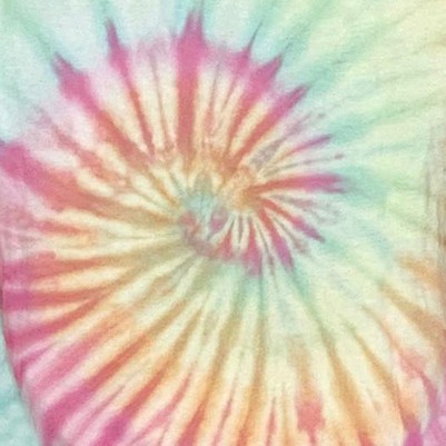 tie dye pastel swirl short sleeve