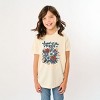 The Juniper Shop Distressed Land Of The Free Flowers Youth Short Sleeve Tee - 4 of 4