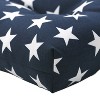 Outdoor/Indoor Loveseat Cushion Macey Americana Blue - Pillow Perfect: Weather-Resistant Patio Bench Cushion - 2 of 4