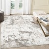 Runner Rug Modern Abstract Washable Rug Stain Resistant Carpet Non-Slip Backing Low Pile Floor Cover Kitchen Hallway EntrywayBrown/Green - 2 of 4