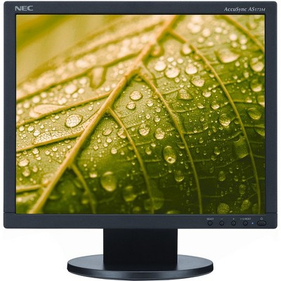 NEC Display AccuSync AS173M-BK 17" SXGA LED LCD Monitor - 5:4 - 17" Class - Twisted nematic (TN) - 1280 x 1024 - 16.7 Million Colors - 250 Nit Typical