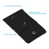 Unique Bargains Luxury Portable Soft Lightweight Jewelry Pouches with Snap Button 5 Pcs - 3 of 4