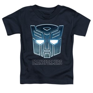 Toddler Boys' Transformers Evergreen Autobot Steel Icon Logo T-Shirt - 1 of 4