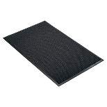 2'x3' Solid Dotted Doormat Charcoal - HomeTrax