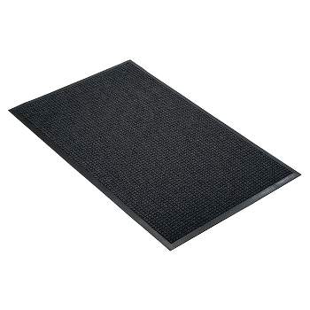 2'x3' Solid Dotted Doormat Charcoal - HomeTrax