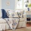Gracie Mills Villanueva Coastal Charm Oversized Quilted Throw Blanket - Throw - Blue - 3 of 3