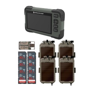 Stealth Cam Mounting Post for Camera& Solar Pak with Card Viewer 32GB Memory Cards and Card Reader (4 Pack) - 1 of 4