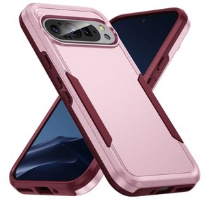 Entronix Case Compatible with Pixel 9 Pro XL - Soft-Touch Dual-Layer Sleek Cover - 1 of 4