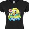Women's - SpongeBob SquarePants - SpongeBob and Gary Fitted Graphic T-Shirt - 2 of 4