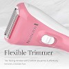 Remington WDF4821US Smooth & Silky Electric Shaver for Women, 3-Blade Cordless Foil Shaver and Bikini Trimmer for Wet or Dry Use, Pink - 3 of 4