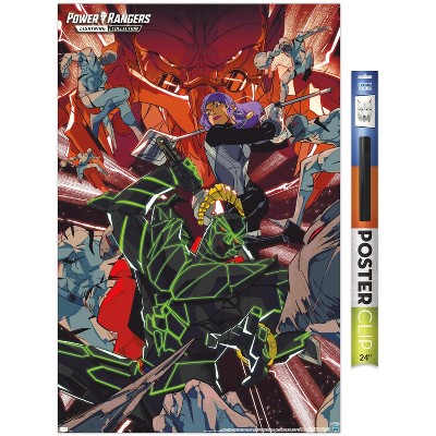 Power Rangers Green 17"x26" poster print 