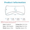 Anna-Kaci Winter Fleece Headband Moisture-Wicking for Running Sports Workouts Cold Weather Ear Warmer Unisex - 4 of 4