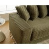 NicBex New Arrival Oversized 2 Piece L Shaped Corduroy Sofa with Left Chaise Daybed,Armrests & Throw Pillows,Easy Assembly - 2 of 4