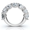 Pompeii3 6Ct TW Diamond Anniversary U Prong Wedding Ring 14k Gold Or Platinum Lab Created - 2 of 4