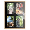 PosterPalooza | Natural Finish Collage Frame - Black Mat, 20 Frame Sizes to Choose From, UV Acrylic - 4 of 4