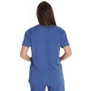 Just Love Solid Stretch Scrub Top for Women Mock Wrap Nursing Shirt. - 3 of 3