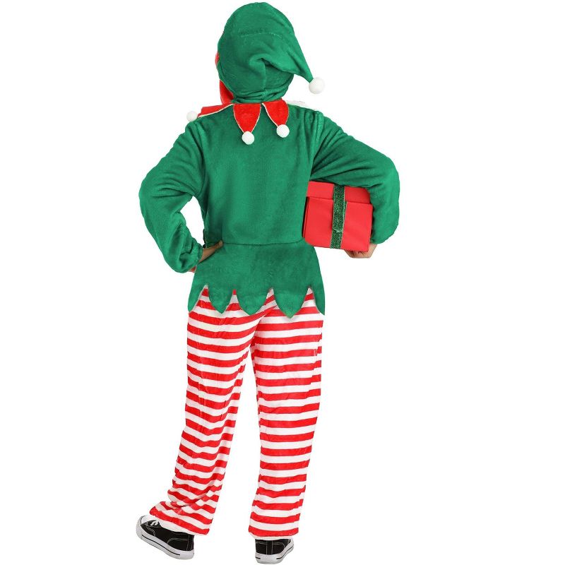 HalloweenCostumes.com Elf Onesie Kid's Costume, 2 of 3