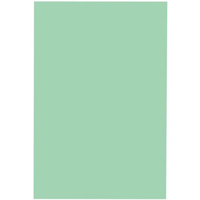 School Smart Folding Bristol Board, 12 x 18 Inches, Green, Pack of 100