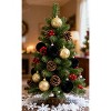 2.36 Inch 25pcs Shatterproof PVC Christmas Balls - Bulk Tree Filler Ornaments, Holiday Decor Essential - 4 of 4