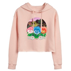 Women's - Disney - Alice In Wonderland Cropped Graphic Hoodie - 1 of 3