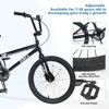 NAYSAYE Bicycles Freestyle Kids Bike Single Speed for Boys and Girls 7 Years and Older for Active Fun, Black, 55.12"*25.2"*37" - 3 of 4