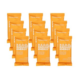 R.e.d.d. Peanut Butter Radiant Energy Bar - 12 bars, 1.8 oz - 1 of 3