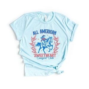 Simply Sage Market Women's All American Sweetheart Short Sleeve Graphic Tee - 1 of 3