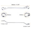 Unique Bargains Metric CR-V 12 Point 45° Offset Double Box End Wrench - 2 of 4