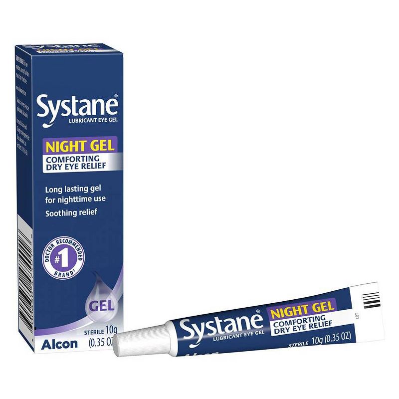 Systane Gel Nighttime Protection Eye Lubricant - 0.35 fl oz, 2 of 6