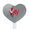 Marist College Secondary Logo Heart Love Cupcake Picks Toppers Decoration Set of 6 - 2 of 4