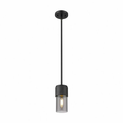 Bolivar - 1 Light Pendant In Industrial Style-7 Inches Tall and 4 Inches Wide