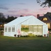 Aoodor 20 x 20 FT. Marquee Party Tent with Church Window Sidewalls ,Waterproof Pavillion Tent ,Outdoor Event Tent,Wedding Party Tent - 4 of 4