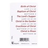 Dicksons BKMPK-462 The Life of Christ White and Tan 4 Inch Paper Place Keeper Pocket Card Bookmark Pack of 12 - 2 of 2