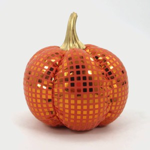 Large Fabric Disco Pumpkin - Bullseye's Playground™ - 1 of 3