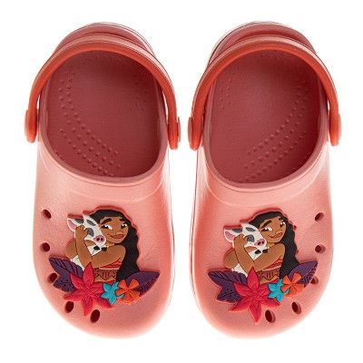 モアナ♡ Disney Moana Girls Clogs. (Toddler Little Kids), Coral, Size: 5-6