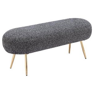 Zuo Creek Bench Glitter Black - 1 of 4
