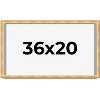 PosterPalooza | Minimalist Shadow Box Brown Picture Frame - UV Acrylic, Backing Board, Hanging Hardware - 2 of 4