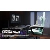 Kumasinova 360°Swivel Gaming Chair Office Chairs with Wheel,Reclining Back,Adjustable Seat Height,Ergonomics Video Game Chairs, 300lbs Max - 2 of 4
