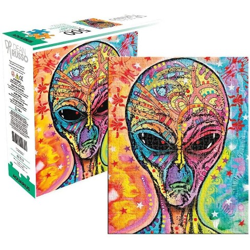 Aquarius Puzzles Dean Russo Alien 500 Piece Jigsaw Puzzle : Target