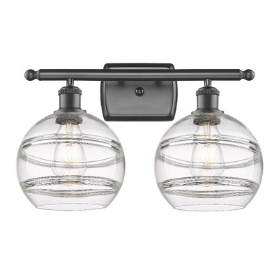 Rochester - 2 Light Bath Vanity In Industrial Style-10.88 Inches Tall and 18 Inches Wide