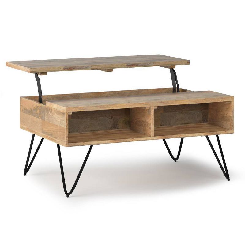 Moreno Solid Mango Wood Lift Top Coffee Table - WyndenHall, 1 of 12