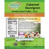 Larissa Veronica Cabernet Sauvignon Sumatra Decaf Coffee (Gourmet, Naturally Flavored, Whole Coffee Beans) (16 oz, ZIN: 548236) - 2 of 4