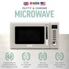 Haden Cotswold Vintage Retro 0.7 Cu Ft 700W Countertop Microwave Oven - 2 of 4
