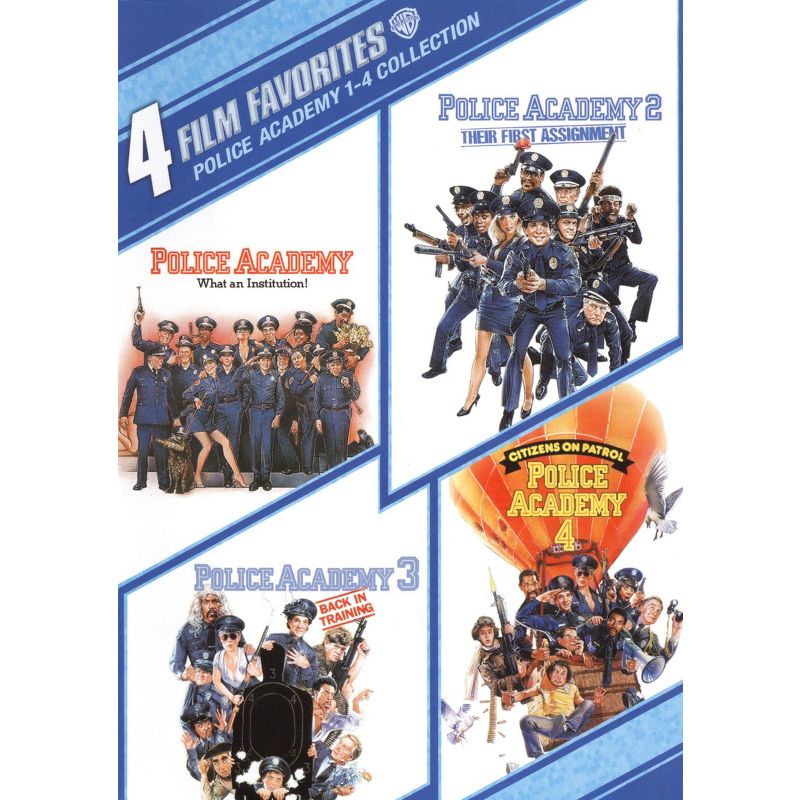 Police Academy 1-4 Collection: 4 Film Favorites (DVD), 1 of 2
