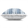 Stupell Industries Asymmetrical Blue Stripes Watercolor Pattern Indoor Decorative Throw Pillow, 18 x 18 - 2 of 3