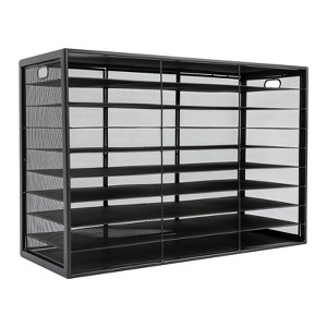 YIYIBYUS File Storage Rack, Desktop File Organizer for Office Home School - 1 of 4