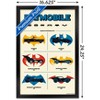 Trends International DC Comics Batman: 85th Anniversary - The Batmobiles Logos Framed Wall Poster Prints - 3 of 4
